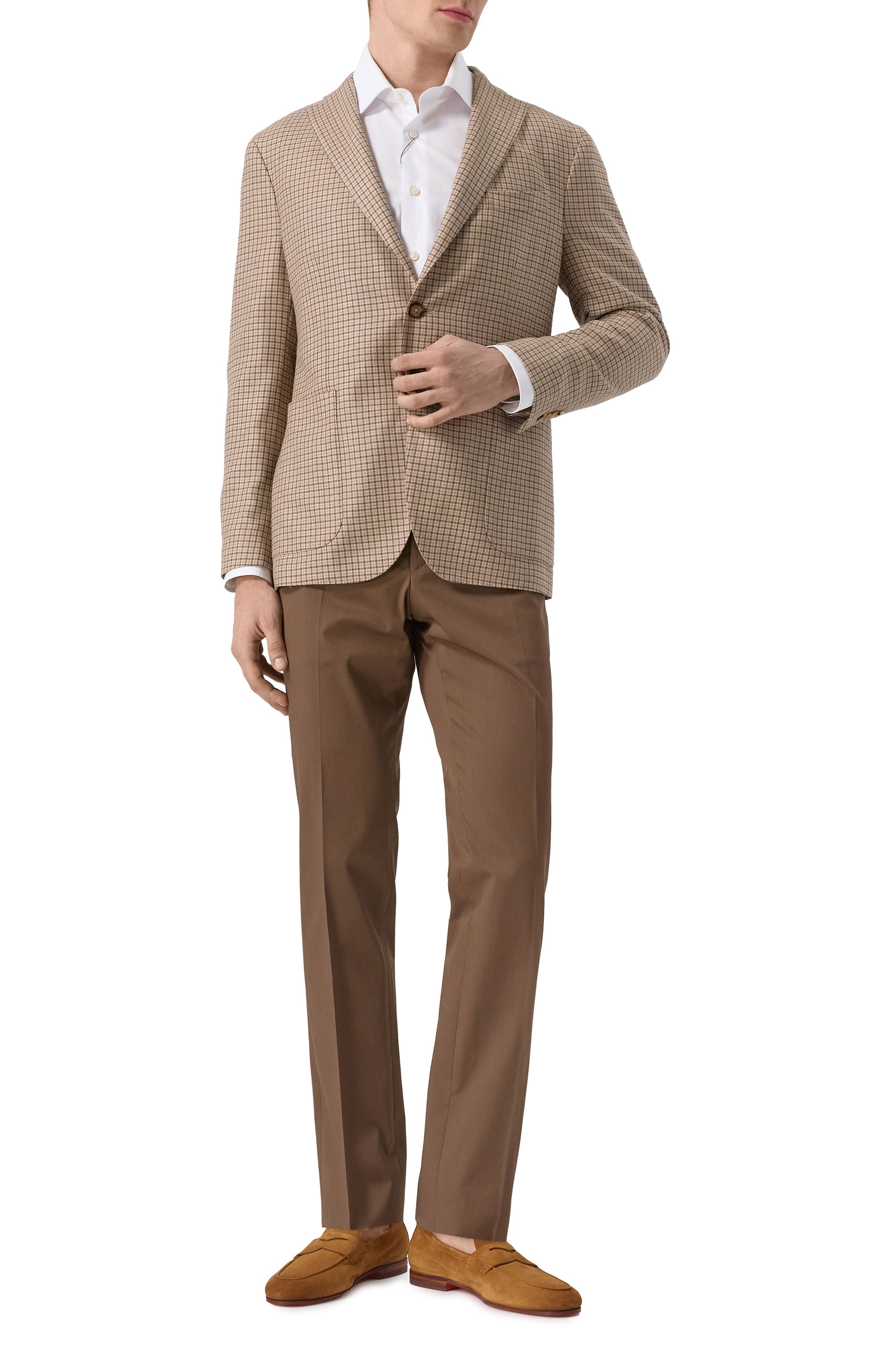 Пиджак из шерсти и шелка BOGLIOLI, арт. N1302E/SB5020, фото 2