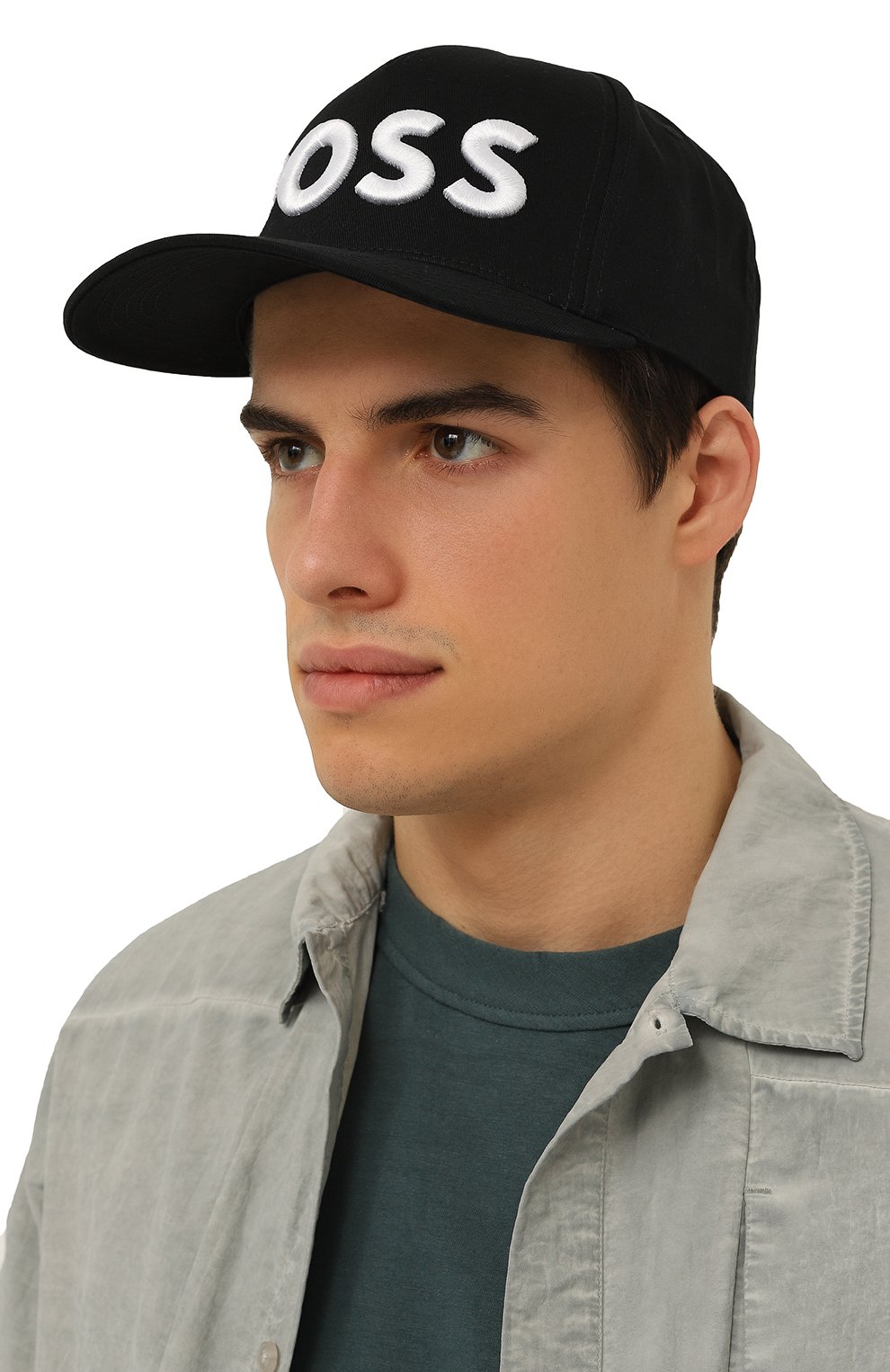 Хлопковая бейсболка BOSS, арт. 50495132, фото 2