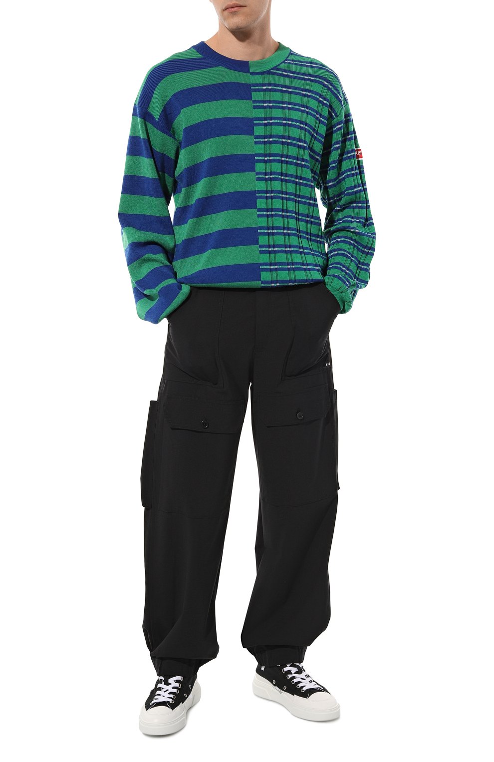 Шерстяные брюки-карго MSGM, арт. 3540MP10/237606, фото 2