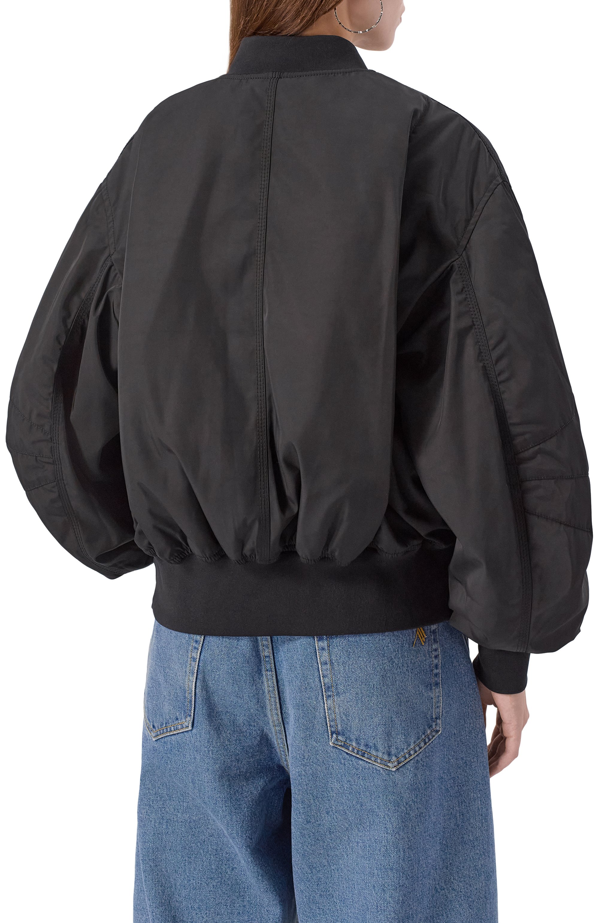 Утепленный бомбер THE ATTICO, арт. 251WCB00070/PLL001AA, фото 4