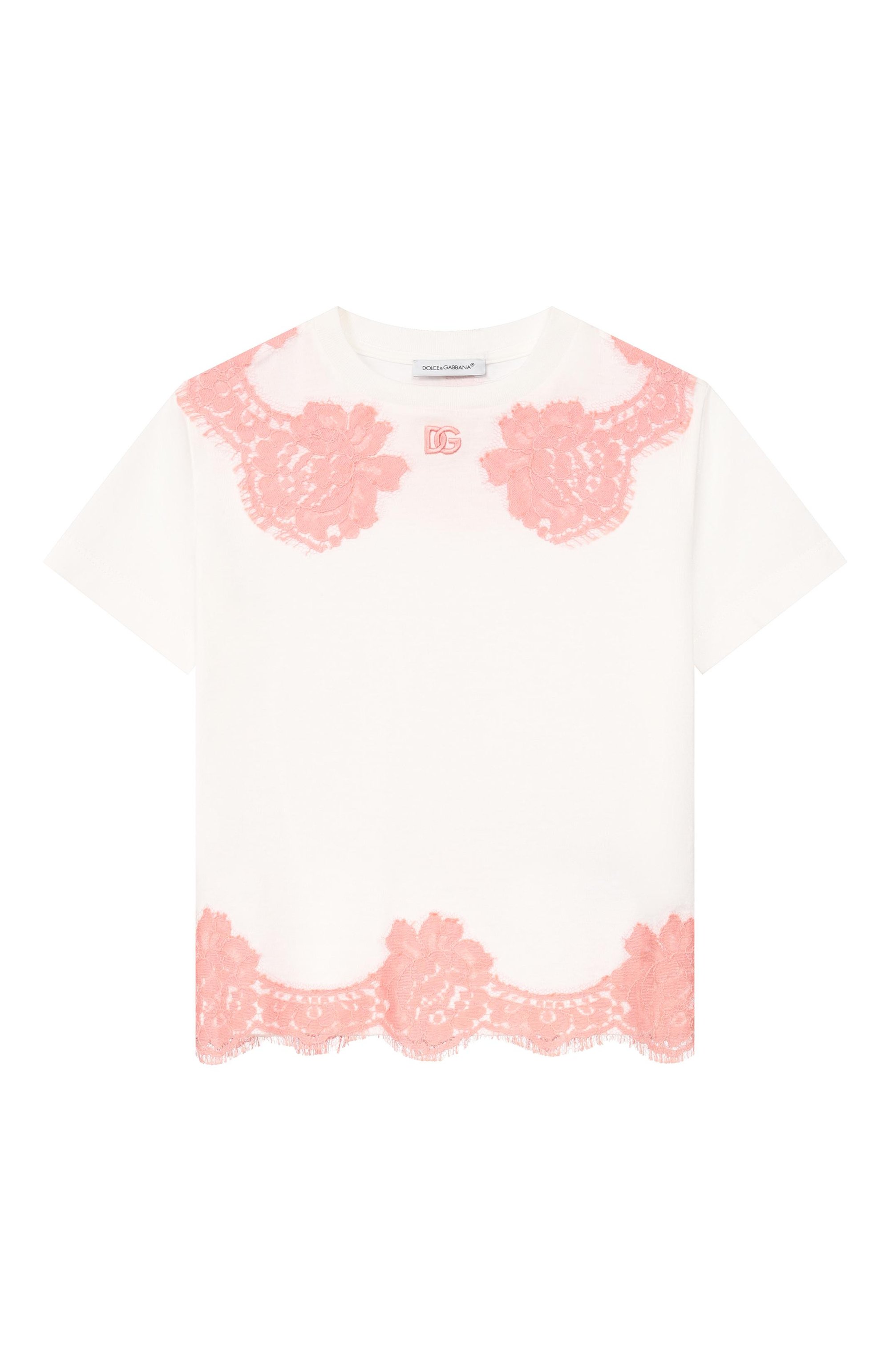 Хлопковая футболка DOLCE & GABBANA, арт. L5JTNK/G7PRU_001, фото 1