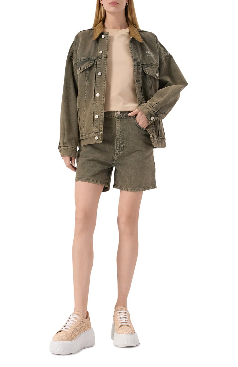 Женская хлопковый лонгслив A.P.C. бежевого цвета, арт. C0HBM-M26438 | Фото 2 (Драгоценные камни: Проставлено; Длина (для топов): Стандартные; Рукава: Длинные; Материал сплава: Проставлено; Стили: Кэжуэл; Материал внешний: Хлопок; Принт: С принтом)