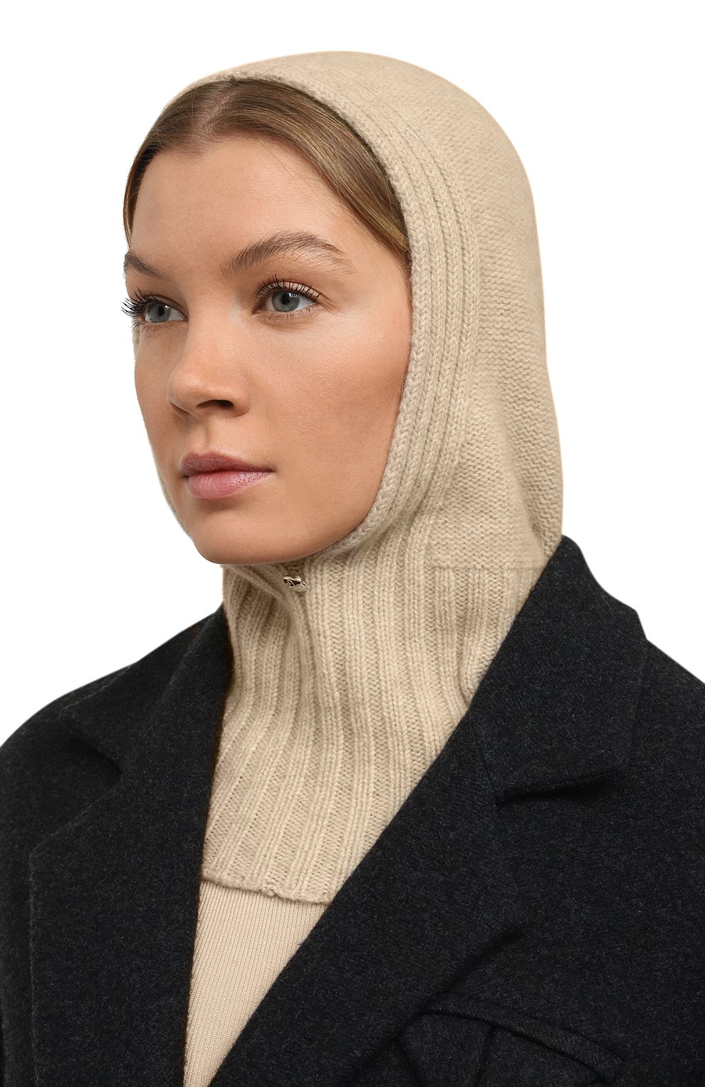 Кашемировая шапка-балаклава AND THE BRAND, арт. W22-H002-0701-102, фото 2