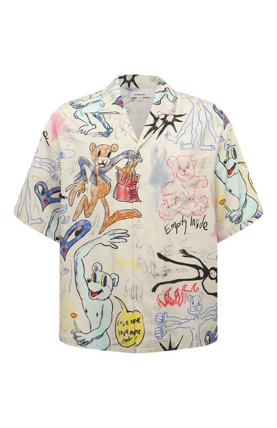 Рубашка из вискозы DOMREBEL, арт. SCRIBBLE/CAMP SHIRT, фото 1