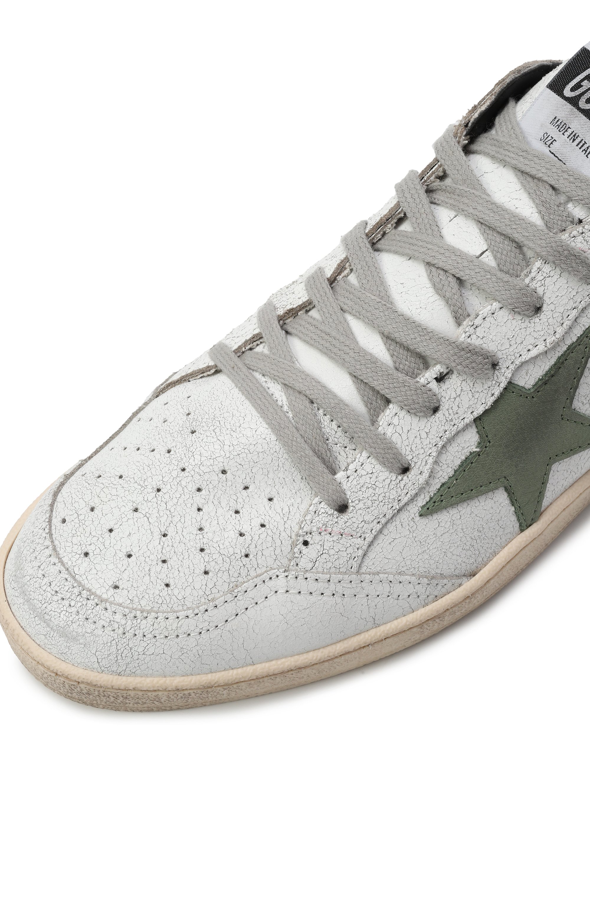 Кожаные кеды ball star GOLDEN GOOSE DELUXE BRAND, арт. GMF00117.F006775, фото 7
