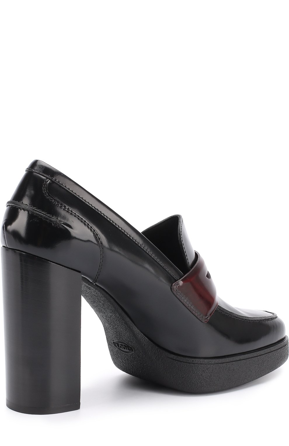 Лаковые туфли на устойчивом каблуке TOD’S, арт. XXW41A0U370SHA567Y, фото 4