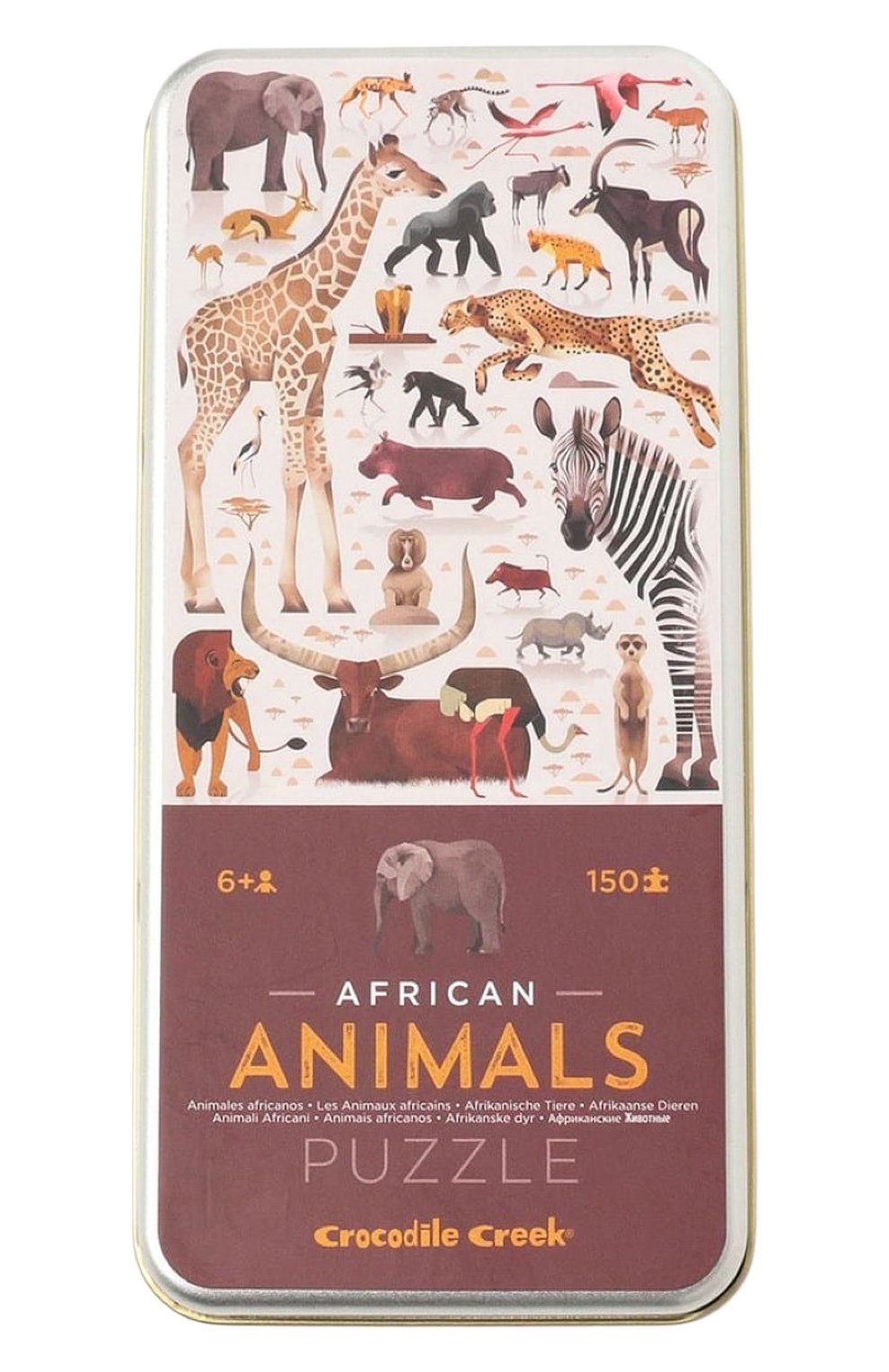 Пазл африканские животные 150 деталей CROCODILE CREEK, арт. 43102, фото 2