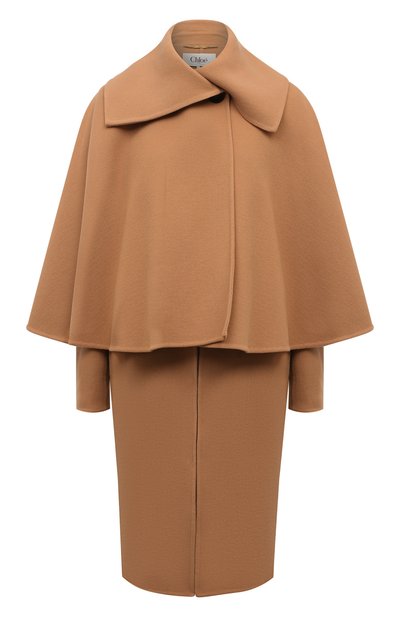 Женское шерстяное пальто CHLOÉ, арт. CHC24AMA10071