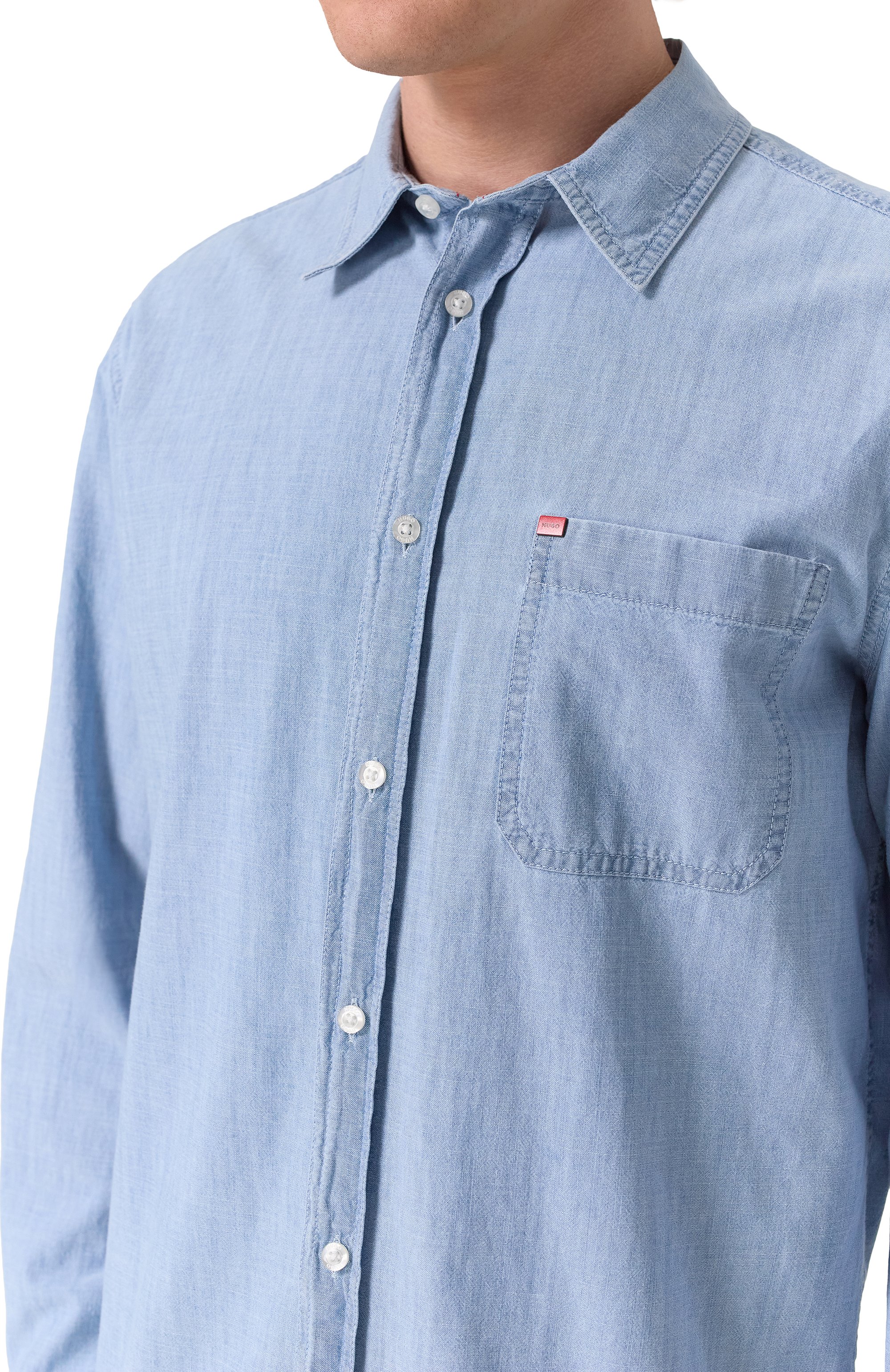 Джинсовая рубашка HUGO, арт. 50539312, фото 5