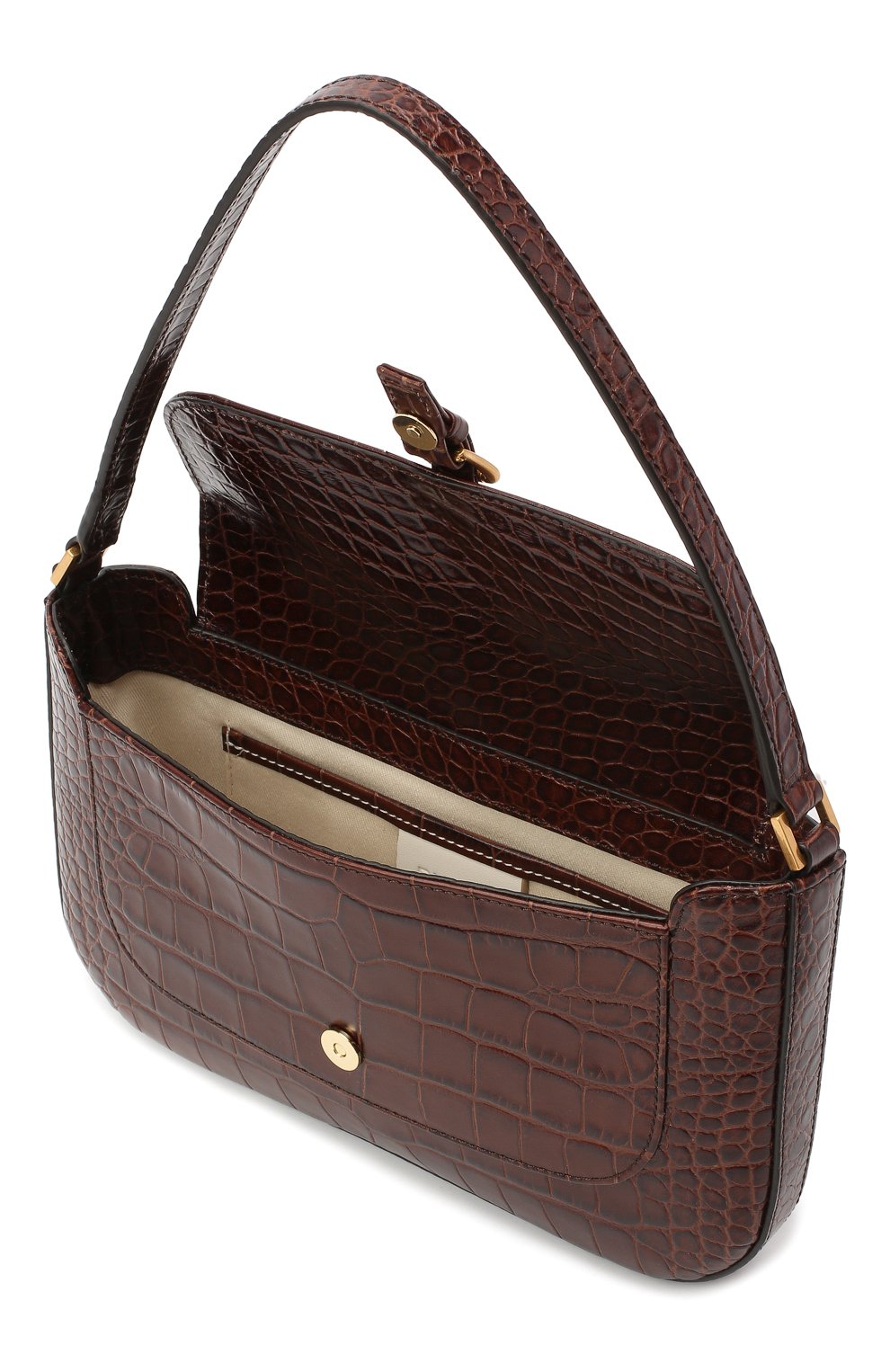 Сумка miranda BY FAR коричневого цвета по цене 82550 руб., арт. 19PFMDASNEDMED, фото 4 Сумка miranda BY FAR, арт. 19PFMDASNEDMED, фото 4