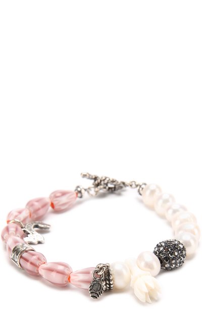 Браслет из бусин и жемчуга с подвесками GEM KINGDOM, арт. B 17A03 C/M, фото 1