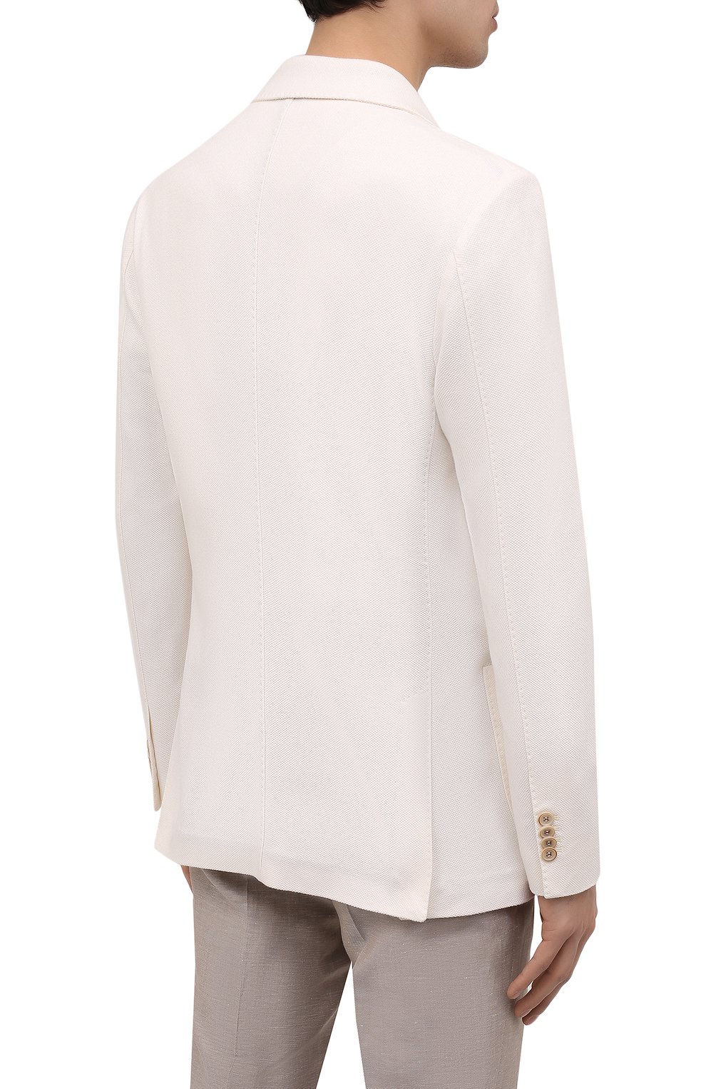 Пиджак из шелка и кашемира LORO PIANA, арт. FAI2572, фото 4