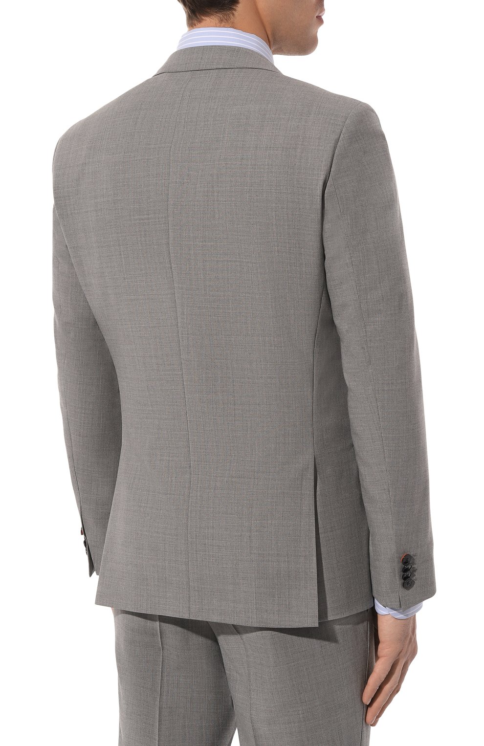 Костюм-тройка HUGO серого цвета по цене 72500 руб., арт. 50513445, фото 3 Костюм-тройка HUGO, арт. 50513445, фото 3