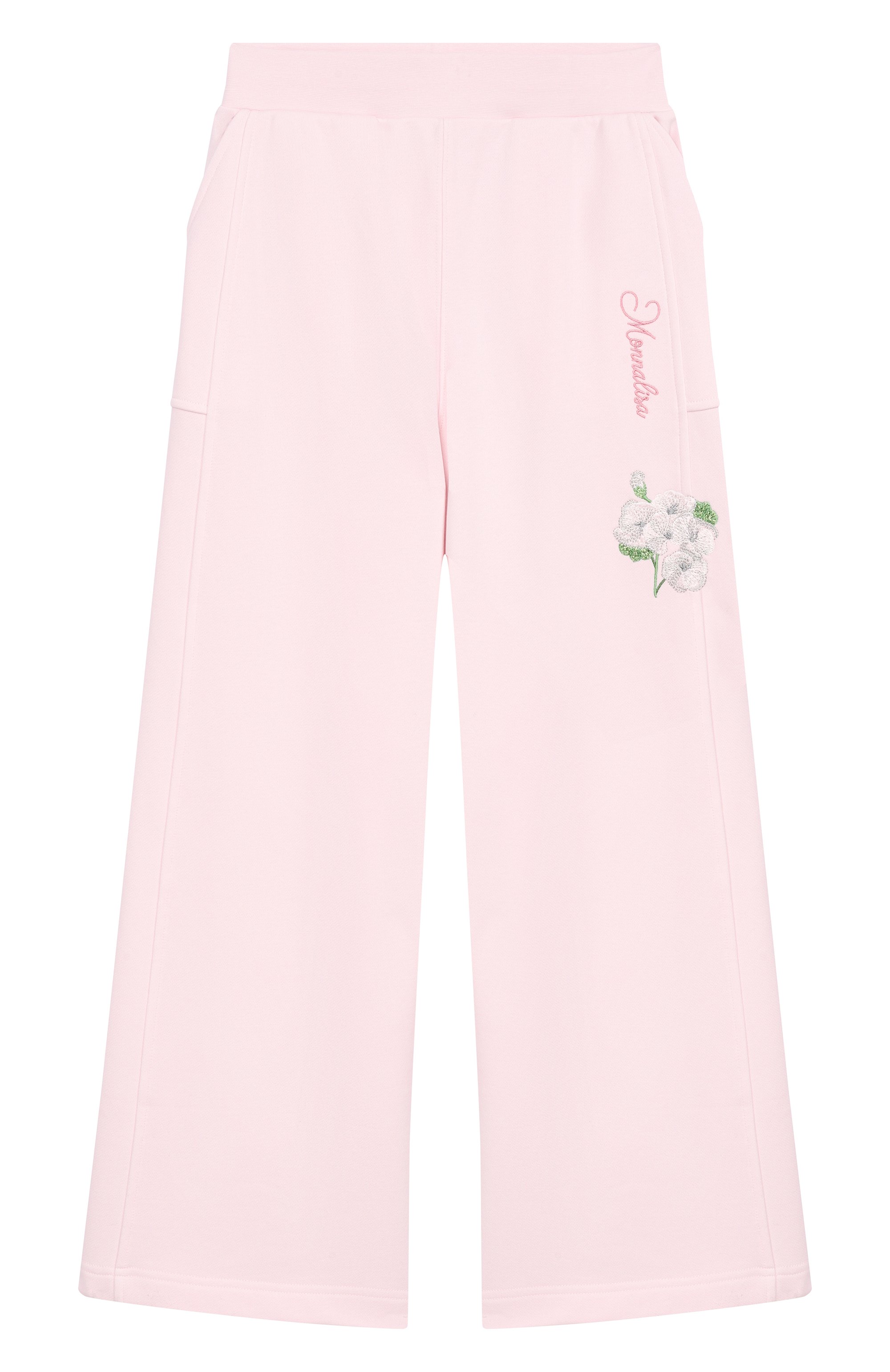 Хлопковые брюки MONNALISA, арт. 79G400, фото 1