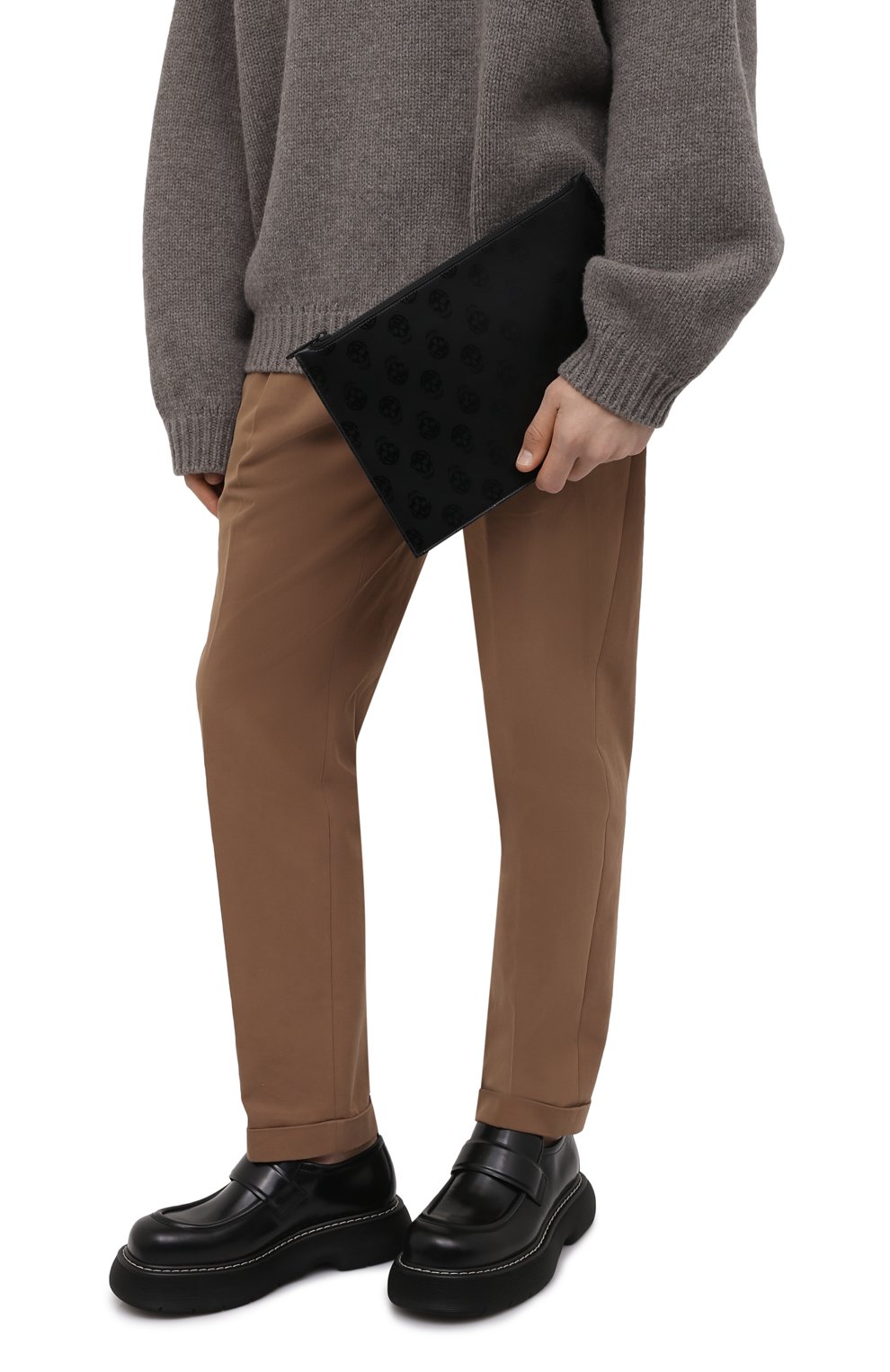 Кожаная папка для документов ALEXANDER MCQUEEN, арт. 560472/1AAAN, фото 2