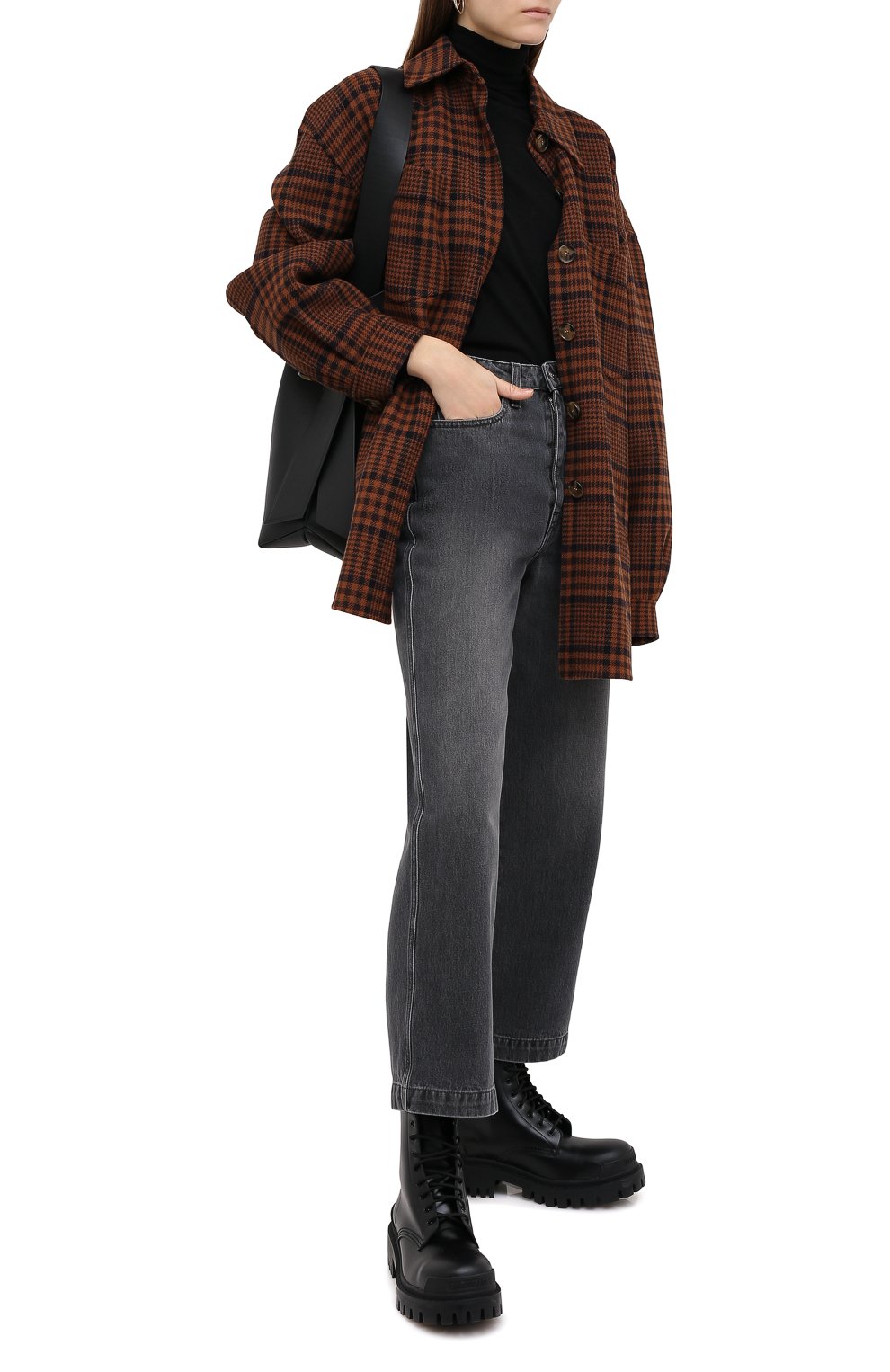 Джинсы NANUSHKA, арт. JANE_WASHED GREY_RIGID DENIM, фото 2