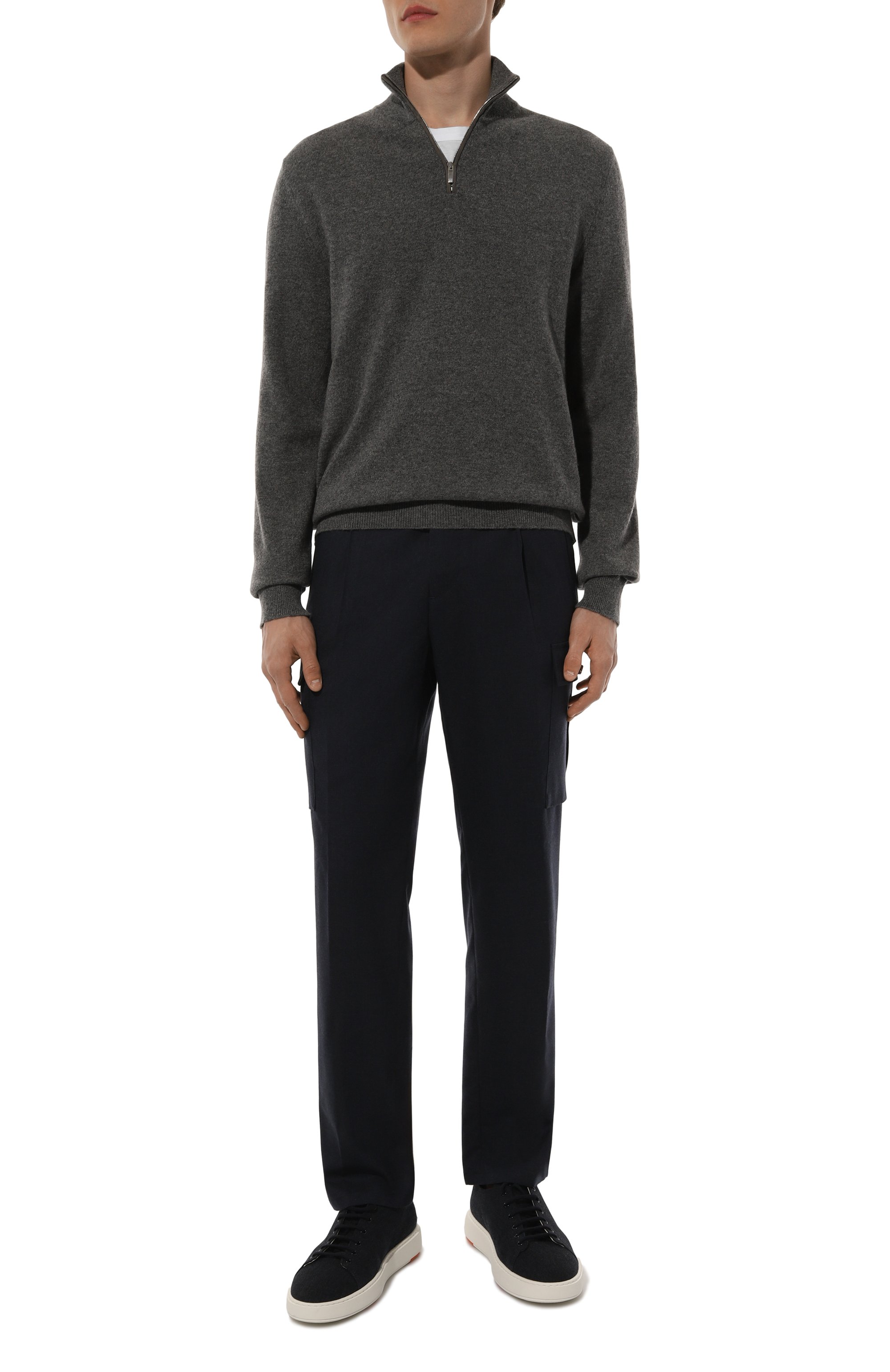 Кашемировые брюки-карго KITON, арт. UP0005K0130F05, фото 2