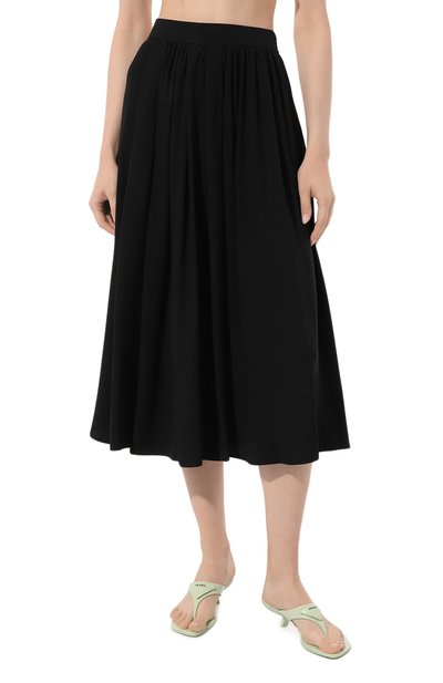 Юбка PRADA черного цвета по цене 135000 руб., арт. P149S-S2Y-F0002-211, фото 3 Юбка PRADA, арт. P149S-S2Y-F0002-211, фото 3
