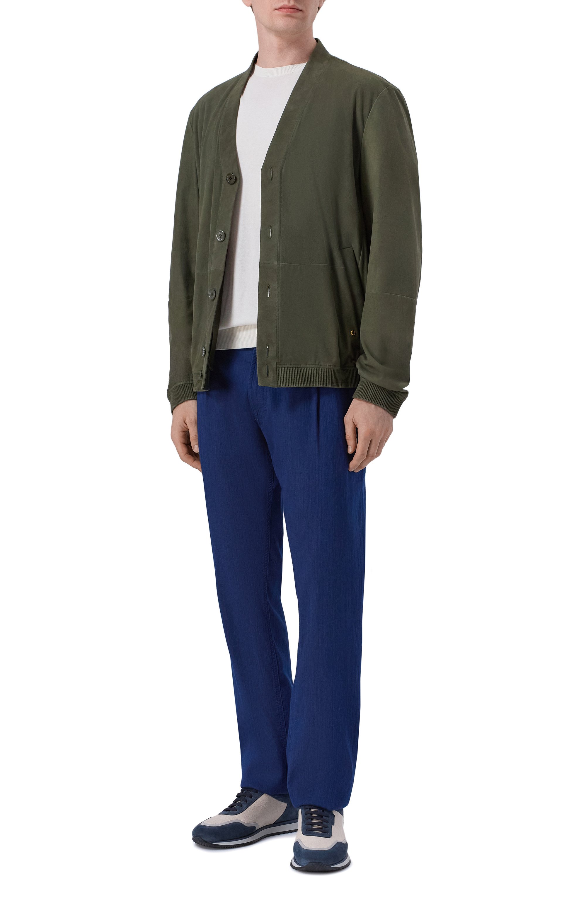 Джинсы regular STEFANO RICCI темно-синего цвета по цене 158500 руб., арт. MFT61R1061/TR143P, фото 2 Джинсы regular STEFANO RICCI, арт. MFT61R1061/TR143P, фото 2