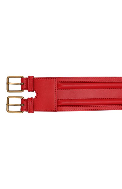 Кожаный пояс ALEXANDER MCQUEEN, арт. 610545/1BR00, фото 4