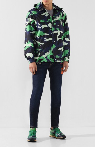 Куртка VALENTINO зеленого цвета по цене 168000 руб., арт. TV3CIF50JEJ, фото 2 Куртка VALENTINO, арт. TV3CIF50JEJ, фото 2