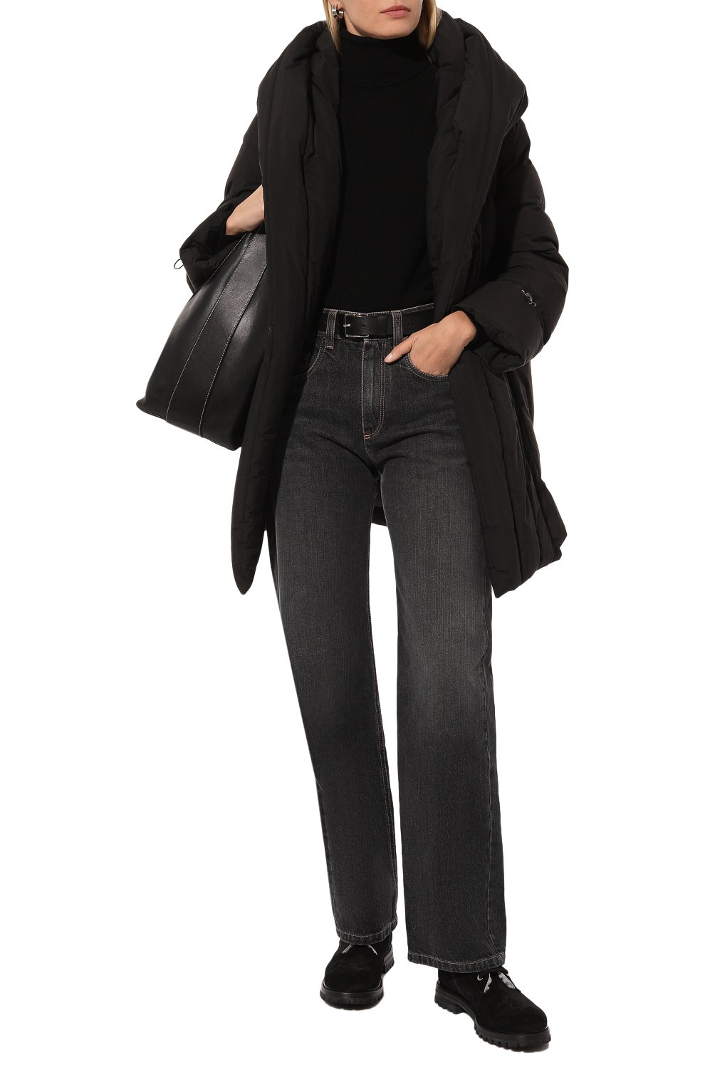 Кашемировая водолазка KITON черного цвета по цене 107000 руб., арт. D587034000240002, фото 2 Кашемировая водолазка KITON, арт. D587034000240002, фото 2