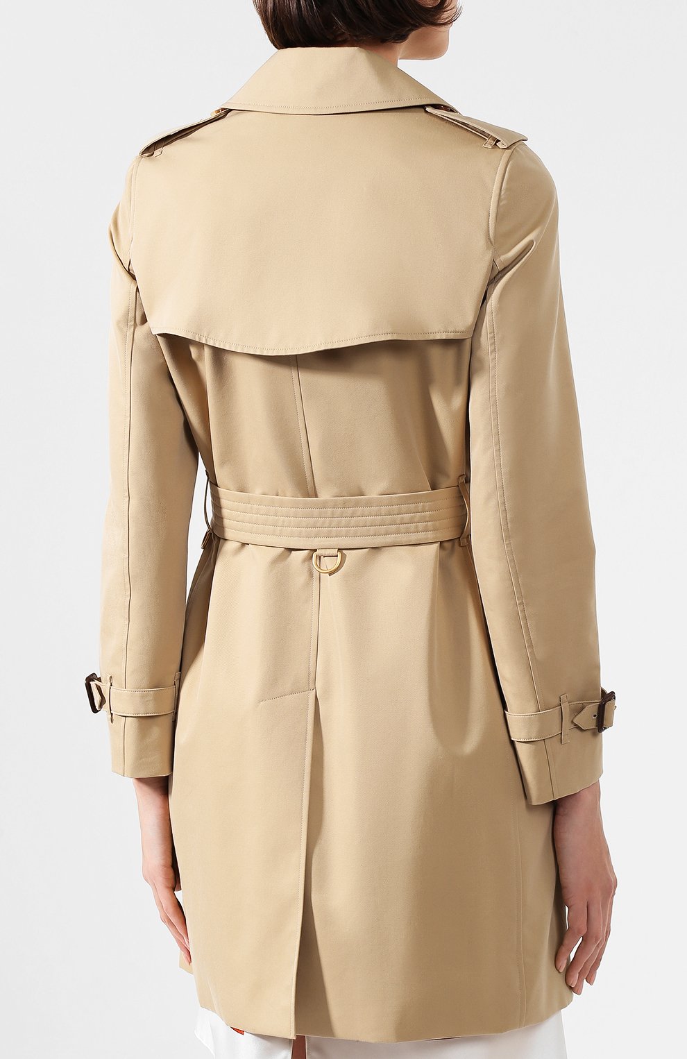 Хлопковый тренч BURBERRY, арт. 8016826, фото 4