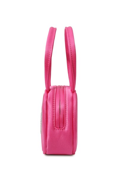 Сумка superamini baddie AMINA MUADDI розового цвета по цене 67700 руб., арт. SUPERAMINI BADDIE/SATIN, фото 4 Сумка superamini baddie AMINA MUADDI, арт. SUPERAMINI BADDIE/SATIN, фото 4