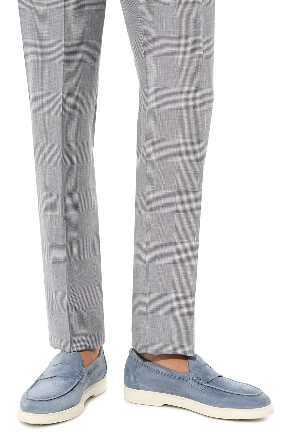 Замшевые лоферы DOUCAL'S, арт. DU3275EDWIUY106PB09, фото 3