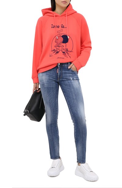 Хлопковое худи DSQUARED2, арт. S72GU0288/S25140, фото 2