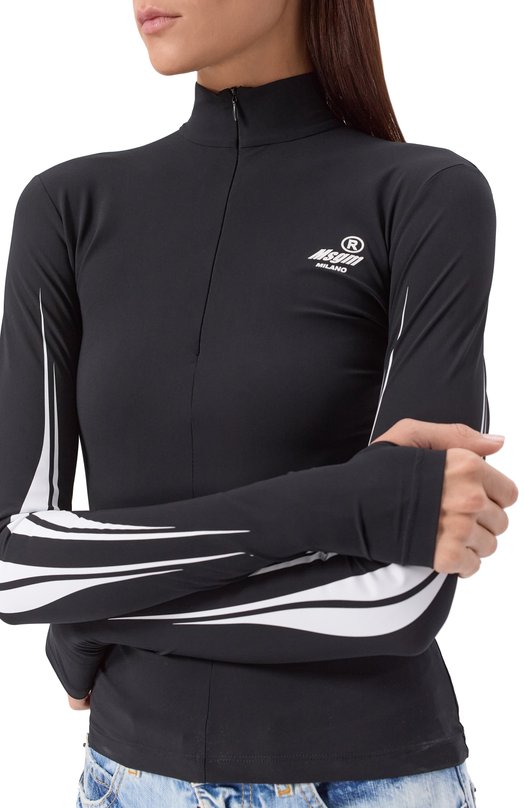 Пуловер MSGM 3942MDM03X/257818 Чёрный  3942MDM03X/257818 Фото 5