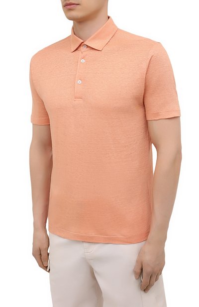 Льняное поло LORO PIANA, арт. FAI1314, фото 3