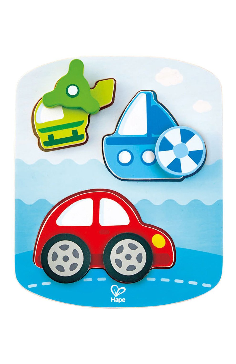 Развивающая игрушка транспорт HAPE разноцветного цвета по цене 2490 руб., арт. E1607_HP, фото 2 Развивающая игрушка транспорт HAPE, арт. E1607_HP, фото 2