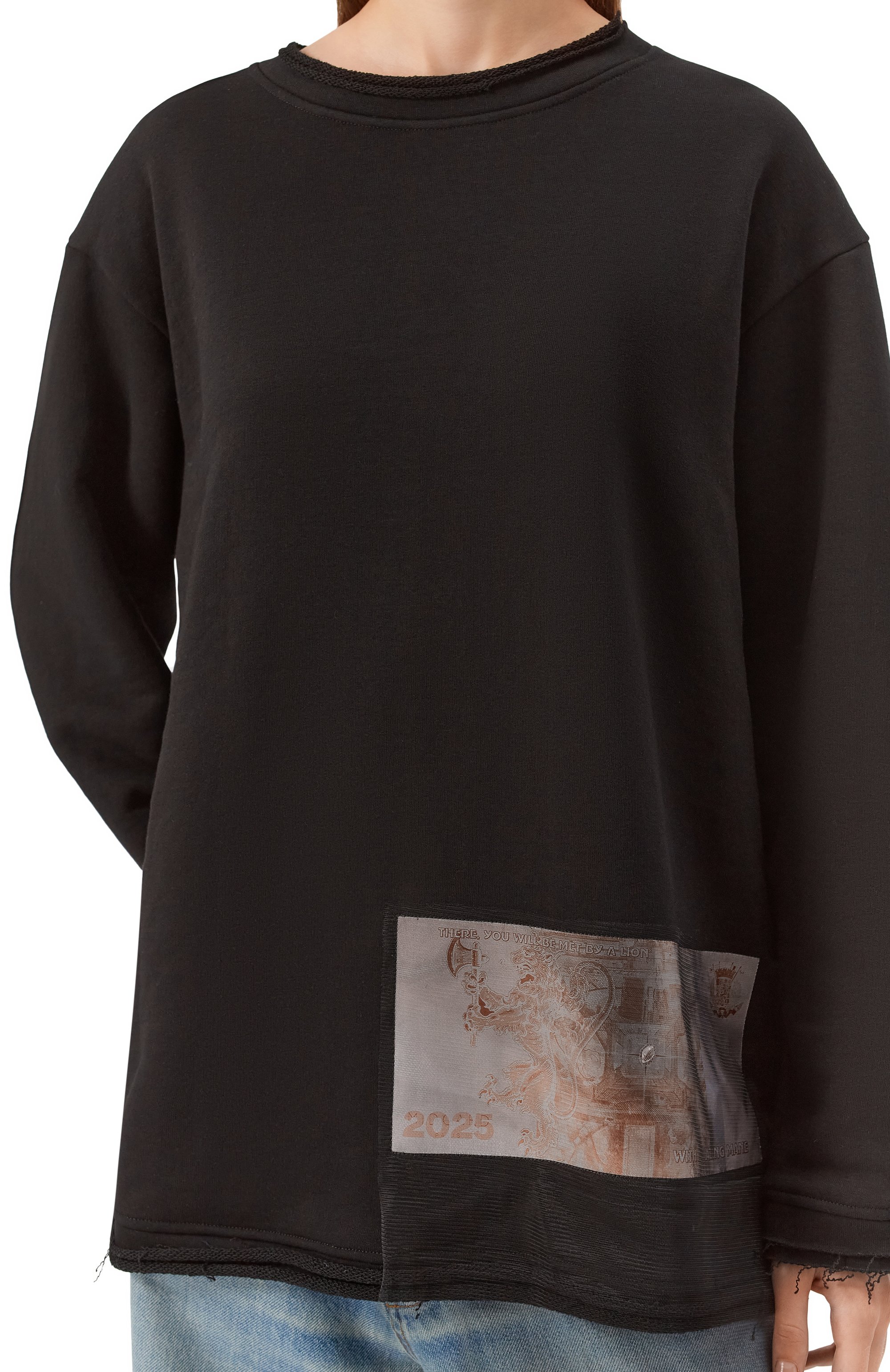 Хлопковый лонгслив MIDGARD PARIS, арт. SR50CN-OS-BK, фото 5