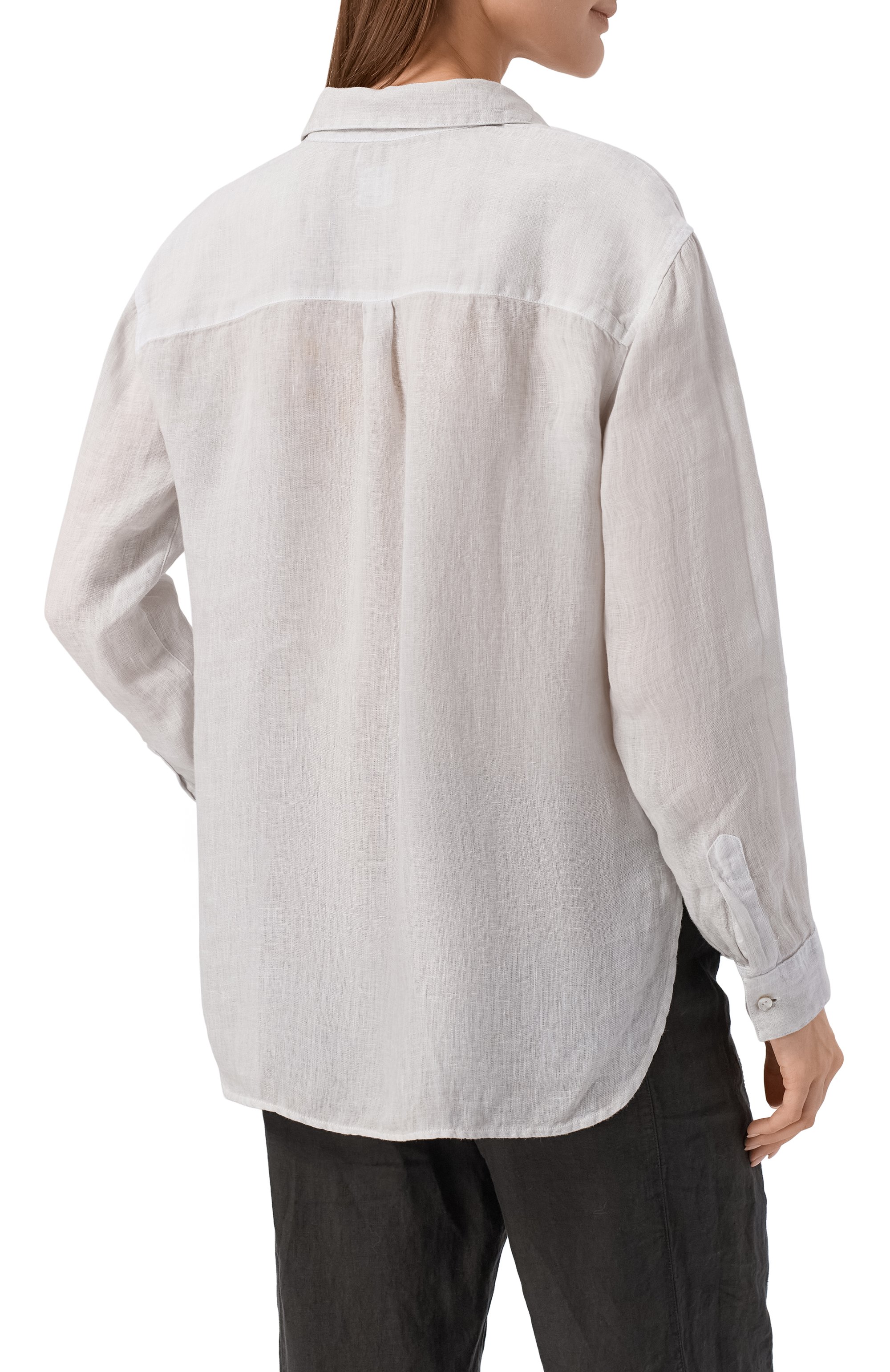 Льняная рубашка 120% LINO, арт. 33ALIW19GE/0000115_001, фото 4