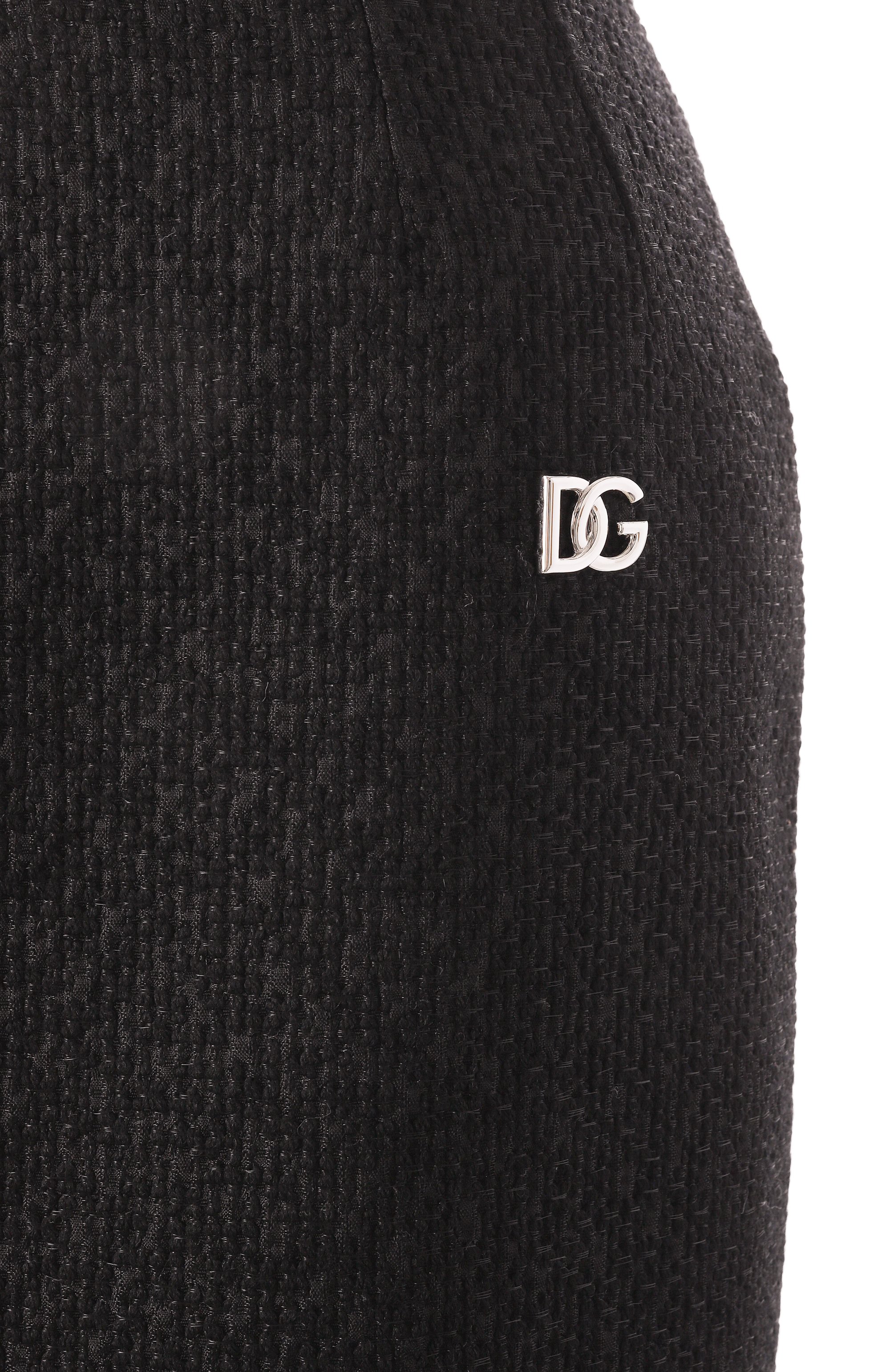 Юбка из шерсти и вискозы DOLCE & GABBANA, арт. F4CJCT/GDCLW, фото 6