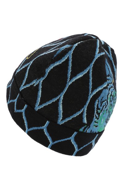 Хлопковая шапка KENZO разноцветного цвета по цене 6000 руб., арт. KP90538, фото 2 Хлопковая шапка KENZO, арт. KP90538, фото 2