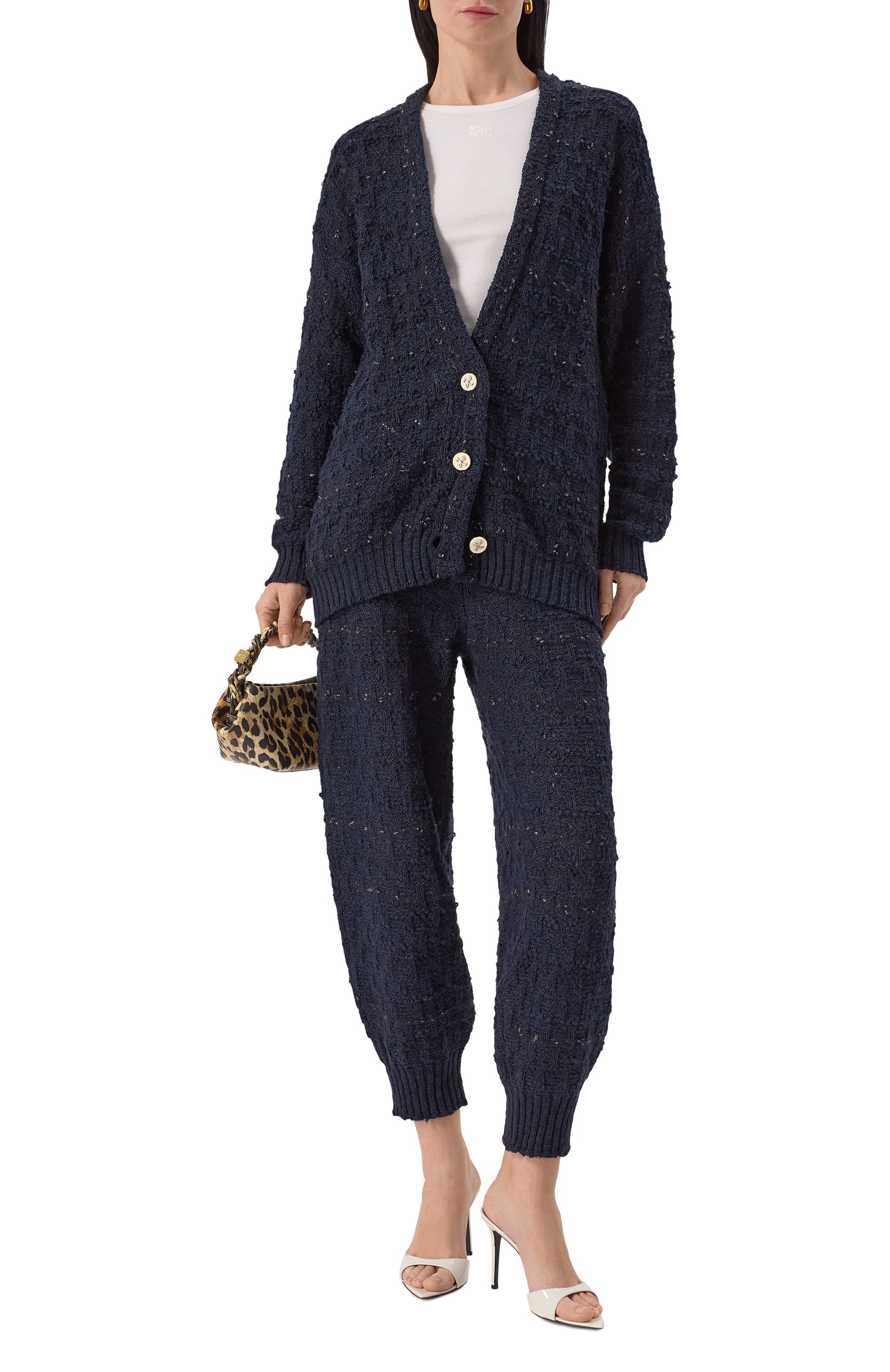 Кардиган из хлопка и вискозы AND THE BRAND, арт. S25-CG037-1004-499, фото 2