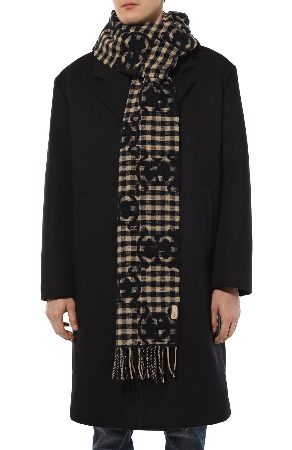 Шерстяной шарф GUCCI, арт. 644365 4G718, фото 3