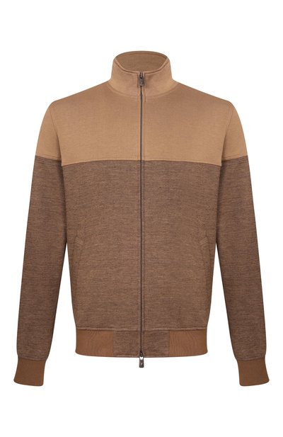 Мужской толстовка из хлопка и льна CAPOBIANCO, арт. 20M453.DH00._001