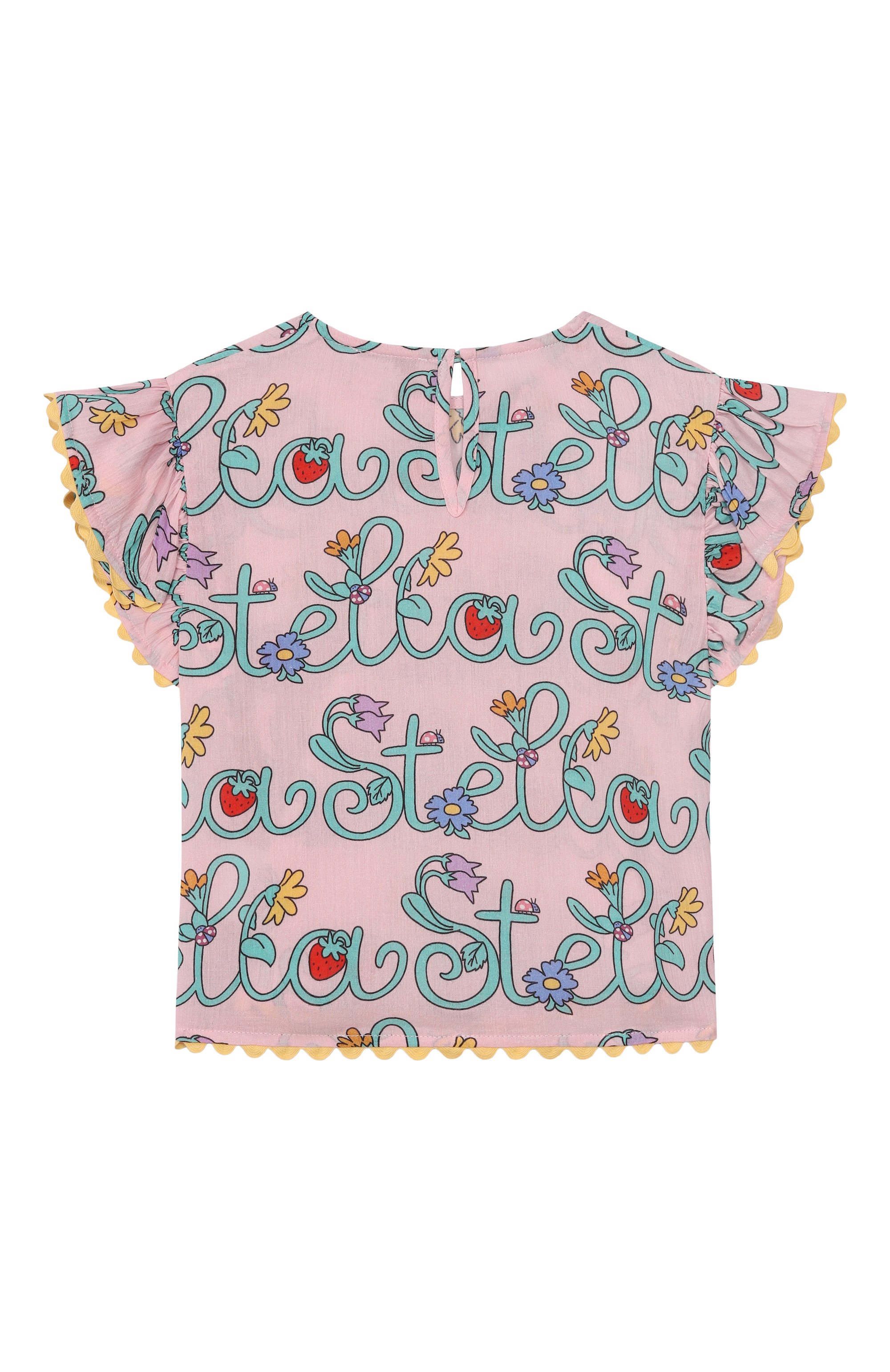 Хлопковый топ STELLA MCCARTNEY, арт. TY5A12, фото 2