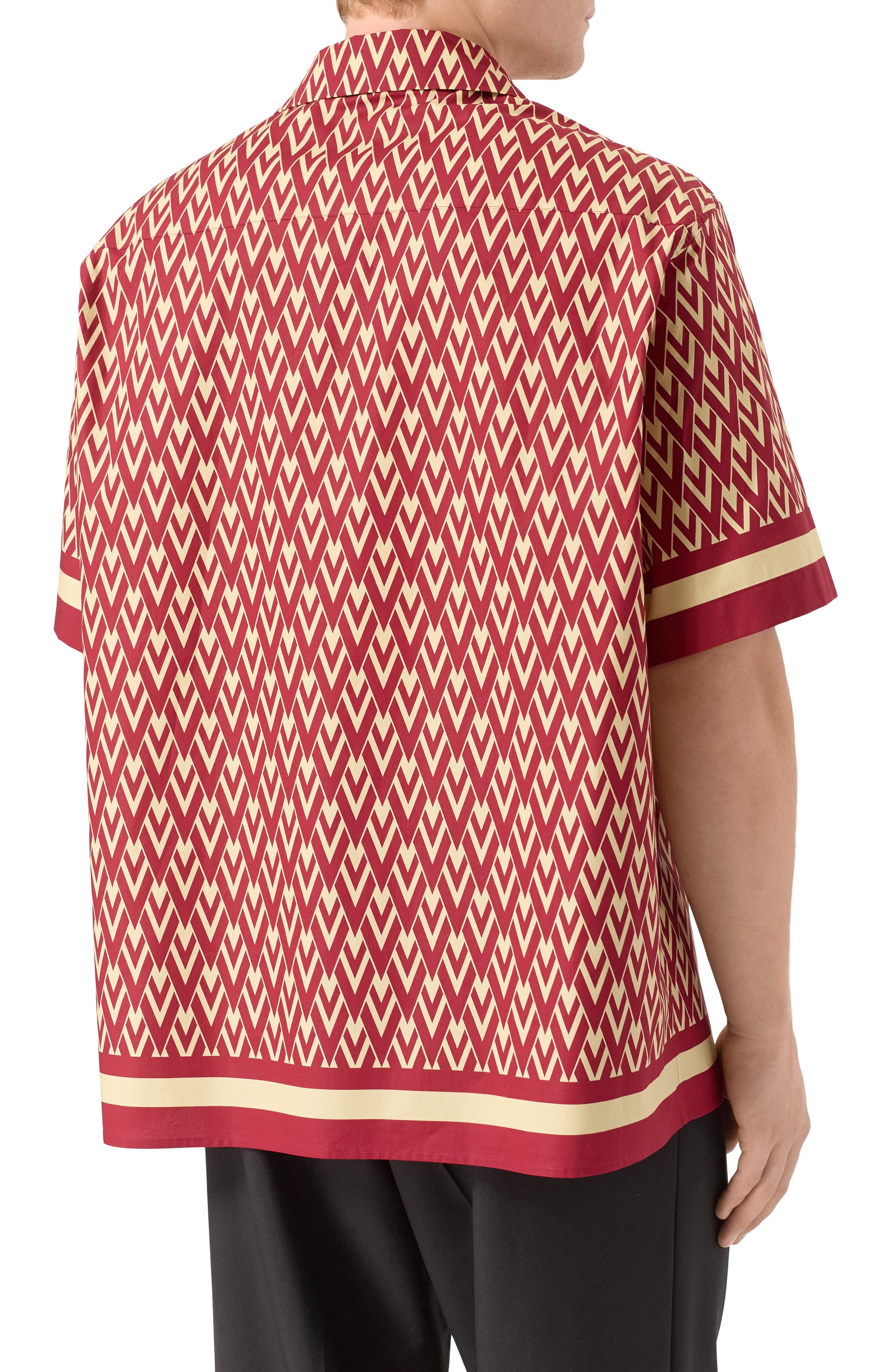 Хлопковая рубашка VALENTINO, арт. 7V3AA111/B20, фото 4