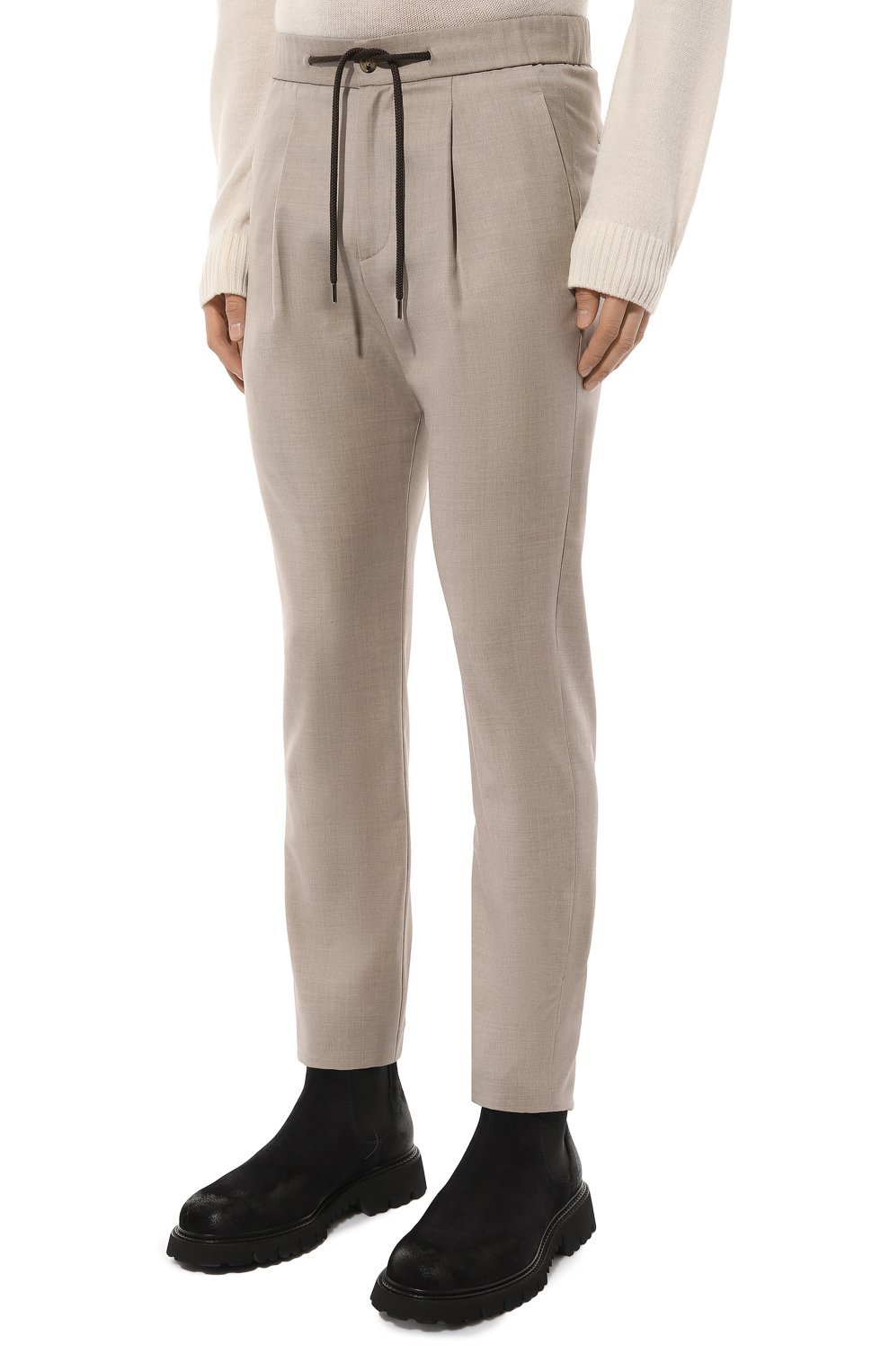 Шерстяные брюки GIORGIO ARMANI, арт. 1SGPP0I1/T0475, фото 3