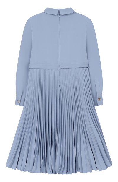 Платье ELIE SAAB KIDS голубого цвета по цене 103500 руб., арт. EFAB141 LU/TS1036_001, фото 2 Платье ELIE SAAB KIDS, арт. EFAB141 LU/TS1036_001, фото 2