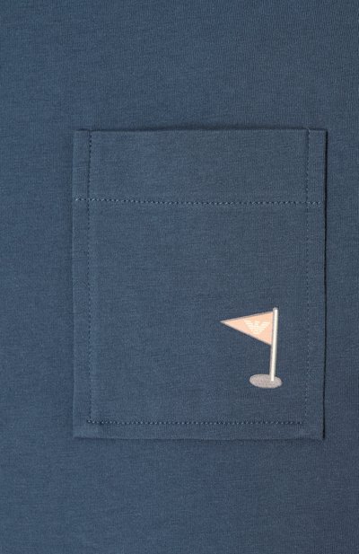 Хлопковая футболка EMPORIO ARMANI, арт. EB000394/AF14768, фото 3