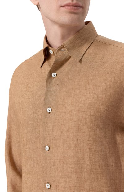 Льняная рубашка BRIONI, арт. SCAY0L/P9111, фото 5