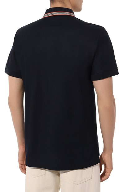 Хлопковое поло BURBERRY, арт. 8084019, фото 4