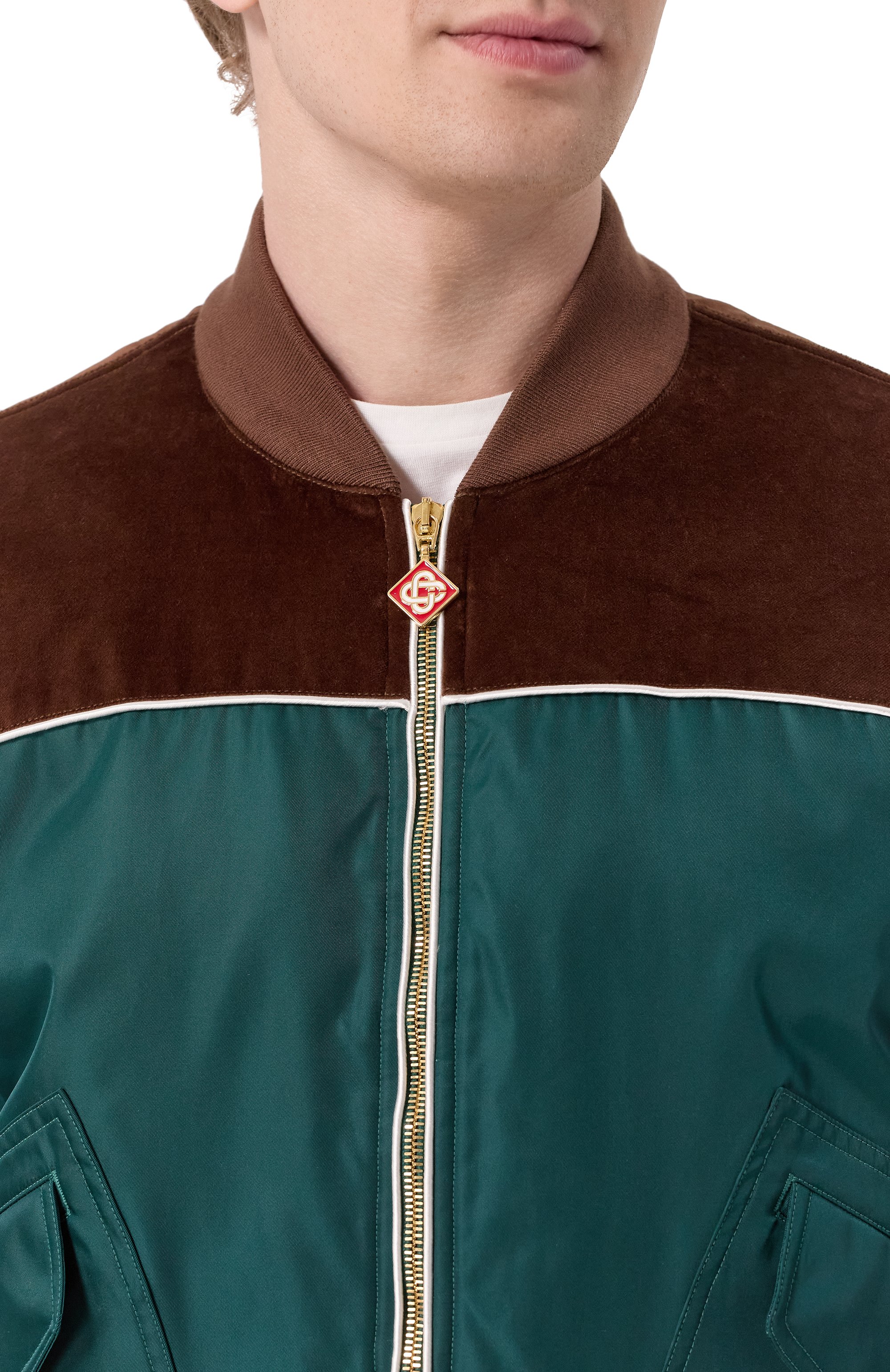 Комбинированный бомбер CASABLANCA, арт. MS25-0T-171-01, фото 5