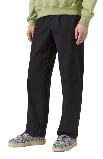 Текстильные кеды box BURBERRY, арт. 8088487, фото 3