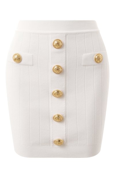 Женская юбка из вискозы BALMAIN, арт. EF1LB290/KB07